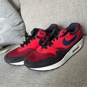 Size 11-Nike Air Max 1 Red Crush